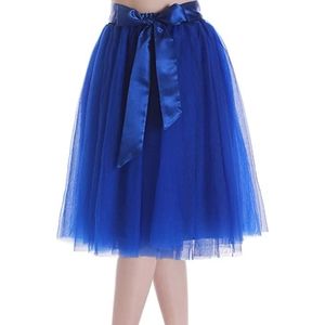 Tea Length Tulle Skirt